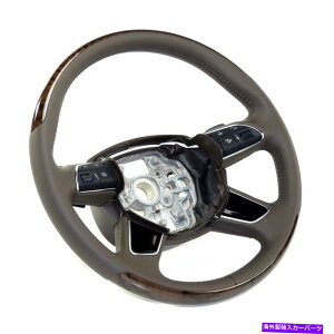 Steering Wheel Paddle Shifter �A�E�f�BA8 4H OEM�E�b�h���U�[�X�e�A�����O�z�C�[�����@�\�e�B�v�g���j�b�N�M�A�V�t�^�[ Audi A8 4H OEM wood leather steering wheel multifunction tiptronic gear shifters �y���s�A���i�z
