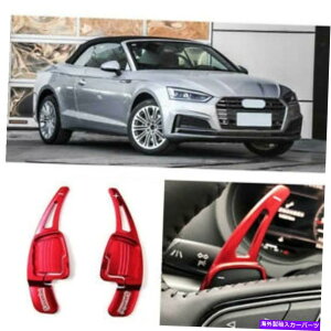 Steering Wheel Paddle Shifter J[nhDSGphVt^[ĝ߂̃AEfBA5 17-19AhI Car Alloy Add-On Steering Wheel DSG Paddle Shifters Extension For Audi A5 17-19
