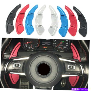 Steering Wheel Paddle Shifter 車アルミステアリングホイールのシフトパドルシフター拡張のためにVW GTI Golf7 MK7 Car Aluminum Steering Wheel Shift Paddle Extension Shifter For VW GTI Golf7 MK7