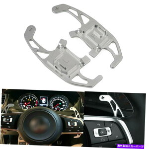 Steering Wheel Paddle Shifter GTI R GTD GTEVtgphXeAOzC[Vt^[gVo[̂߂̃StMK7̂߂ For Golf MK7 for GTI R GTD GTE Shift Paddle Steering Wheel Shifter Trim Silver