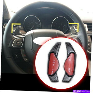 Steering Wheel Paddle Shifter �����h���[�o�[�f�B�X�J�o���[�X�|�[�c�̂��߂ɃJ�[�{���t�@�C�o�[�V�t�g�p�h���V�t�^�[�X�e�A�����O�z�C�[�� Carbon Fiber Shift Paddle Shifter Steering Wheel For Land Rover Discover
