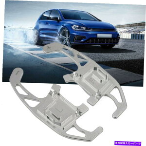 Steering Wheel Paddle Shifter StGTI R GTD GTE MK7 2{Vo[XeAOzC[̃VtgphVt^[̂߂ɓKVW Fits VW for Golf GTI R GTD GTE MK7 2x Silver Steering Wheel Shift Shifter Paddle