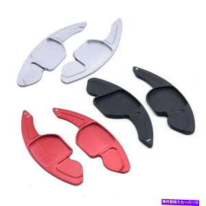 Steering Wheel Paddle Shifter 2{̃XeAOzC[̃VtgphVt^[gtBbĝ߂̃AEfBA3 A4 A5Q3Q5Q7 2x Steering Wheel Shift Paddle Extension Shifter Fit For Audi A3 A4 A5 Q3 Q5 Q7