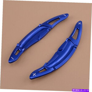 Steering Wheel Paddle Shifter u[XeAOzC[̃VtgphVt^[gJo[tBbĝ߂̃|VFpi[718 Blue Steering Wheel Shift Paddle Shifter Trim Cover Fit For Porsche Panamera 7