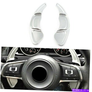 Steering Wheel Paddle Shifter XeAOzC[phVt^[gtBbgVWSt7 2015- GTI R MK7Vo[ Steering Wheel Paddle Shifters Extension Fit VW GOLF 7 2015- GTI R MK7 Silver