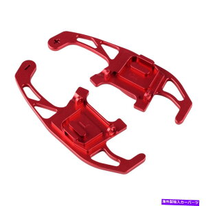 Steering Wheel Paddle Shifter VWWFb^St7 R GTI|MÔ߂2×bhXeAOzC[VtgVt^[phtBbg 2x Red Steering Wheel Shift Shifter Paddle Fit for VW Jetta Golf 7 R GTI Polo MO