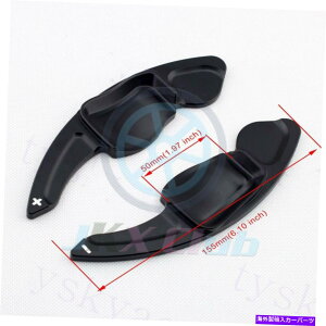Steering Wheel Paddle Shifter VWSt6 R / GTIeBOApT[g2{̍Ԃ̃XeAOzC[̃phVt^[jɂ For VW Golf 6 R/GTI Tiguan Passat 2x Black Car Steering Wheel Shifter Paddle j
