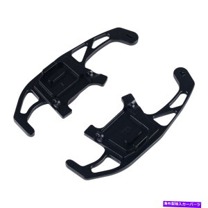 Steering Wheel Paddle Shifter WFb^St7 GTI R|TP̂߂2{ubNXeAOzC[̃VtgphVt^[tBbg 2x Black Steering Wheel Shift Shifter Paddles Fit for Jetta Golf 7 R GTI Polo tp
