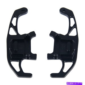 Steering Wheel Paddle Shifter WFb^St7 GTI R|NÎ߂2{ubNXeAOzC[̃VtgphVt^[tBbg 2x Black Steering Wheel Shift Shifter Paddles Fit for Jetta Golf 7 R GTI Polo NI