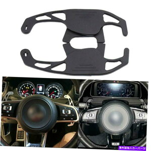 Steering Wheel Paddle Shifter VWStGTI R GTD MK7ubNXeAOzC[̃VtgphVt^[A~×2̏ꍇ For VW GOLF GTI R GTD MK7 Black Steering Wheel Shift Shifter Paddles Aluminum x2