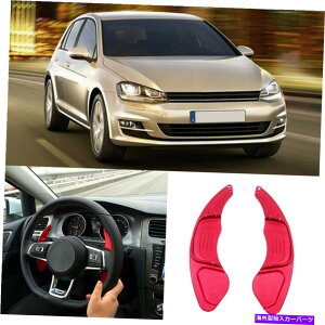 Steering Wheel Paddle Shifter St7 GTIVbRRStR̎Ԃ̃VtgphVt^[XeAOzC[2PCSp For Golf 7 GTI Scirocco R Golf R Car Shift Paddle Shifter Steering Wheel 2PCS