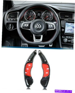 Steering Wheel Paddle Shifter PinalloyJ[{t@Co[XeAOzC[DSGphVt^[VWStGTI MK7 R Pinalloy Real Carbon Fiber Steering Wheel DSG Paddle Shifter VW Golf MK7 GTI R