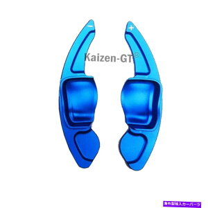 Steering Wheel Paddle Shifter u[A~XeAOzC[̃Vtgphĝ߂VW GTIStWFb^pT[g Blue Aluminum Steering Wheel Shift Paddle Extension For VW GTI Golf Jetta Passat