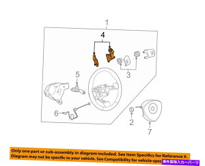 Steering Wheel Paddle Shifter �|���e�B�A�b�NGM OEM�X�e�A�����O�z�C�[���A�p�h���V�t�^�[�X�C�b�`�{�^����1999326 Pontiac GM OEM Steering Wheel-Paddle Shifter Switch Button Left 1999326 �y���s�A���i�z
