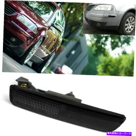 Side Marker はめあい2001-2005 VWパサートB5.5左フロントバンパーサイドマーカーライトブラック Fits 2001-2005 VW Passat B5.5 Left Front Bumper Side Marker Lights Black