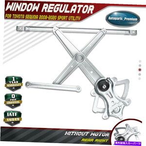 Power Window Regulator g^ZRCA2008-2020ARHqp[^[O / Wp[EBhEM[^ Power Window Regulator w/o Motor for Toyota Sequoia 2008-2020 Rear RH Passenger