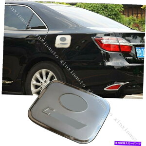 GAS TANK FUEL XeXΖt[GLbvKX̃^NJo[K[jbVĝ߂Ƀg^JZ_12-17 Stainless Oil Fuel Cap Gas Tank Cover Garnish Trim For Toyota Camry Sedan 12-17