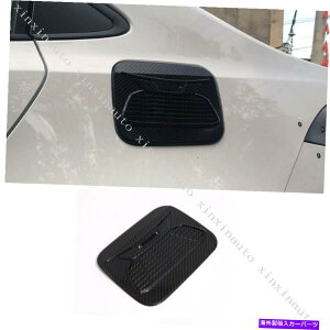 GAS TANK FUEL J[{t@Co[bNΖt[GLbvKX̃^NJo[̂߂Ƀg^J[Z_2019N2020N Carbon Fiber Look Oil Fuel Cap Gas Tank Cover For Toyota Corolla Sedan 2019-2020