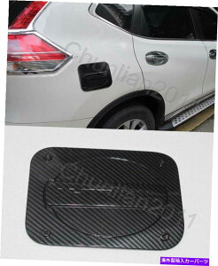 GAS TANK FUEL 14-20YEGNXgC[Ot@CopR^NKXLbvJo[g Fuel Oil Tank Gas Cap Cover Trim Decoration For 14-20 Nissan X-Trail Rogue fiber
