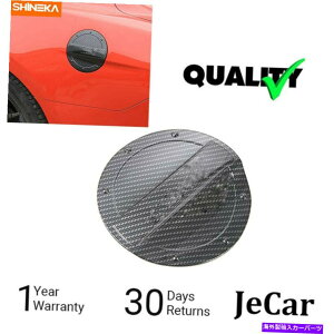 GAS TANK FUEL tH[h}X^OpJ[{t@Co[R^NLbvy{bNXJo[gubN2015+ Carbon fiber Fuel Tank Cap Gas Oil Box Cover Trim Black For Ford Mustang 2015+