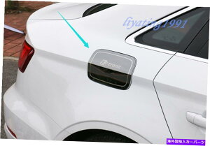 GAS TANK FUEL ubN`^R^NLbvy{bNXJo[ĝ߂ɃAEfBA3 8V 2014N2018N Black titanium Fuel Tank Cap Gas Oil Box Cover Trim For Audi A3 8V 2014-2018