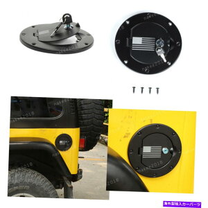 GAS TANK FUEL W[vO[TJ 1997-2006t[GtB[hAJo[KX^NLbvbNL[ Fuel Filler Door Cover Gas Tank Cap Locking Keys For Jeep Wrangler TJ 1997-2006