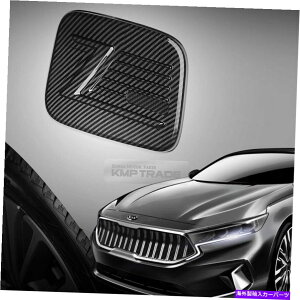 GAS TANK FUEL J[{ubNΖKXR^NhAJo[gɂĂKIA 2017-2021Jfc@K7 Carbon Black Oil Gas Fuel Tank Door Cover Trim For KIA 2017-2021 Cadenza K7