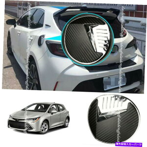 GAS TANK FUEL g^J[nb`obN̂߂2019-2021Ζt[GLbvKX̃^NJo[`g For Toyota Corolla Hatchback 2019-2021 Oil Fuel Cap Gas Tank Cover Molding Trim