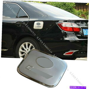 GAS TANK FUEL g^JZ_̂߂2012N2017N|Ζt[GLbvKX̃^NJo[K[jbVg For Toyota Camry Sedan 2012-2017 steel Oil Fuel Cap Gas Tank Cover Garnish Trim