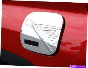 GAS TANK FUEL 18-20OHGNvXNXChrome̔R^NKXLbv̂ӂJo[g Fuel Oil Tank Gas Cap Lid Cover Trim for 18-20 Mitsubishi Eclipse Cross Chrome