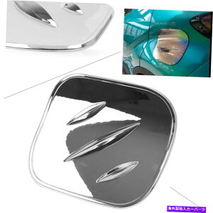 GAS TANK FUEL ԑ̃KX^NRJo[gN[ABSg^CHR CHR 16-18 Car Body Gas Tank Fuel Cover Trim Chrome ABS For TOYOTA CHR C-HR 16-18