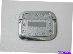 GAS TANK FUEL t2001-2004g^RAV4̂߂̃N[R^NKXLbvJo[g Chrome Fuel Oil Tank Gas Cap Cover Trim for 2001-2004 Toyota RAV4 with Words