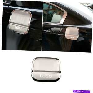 GAS TANK FUEL tBbĝ߂̃z_AR[h2008-2013R^NLbvΖKXJo[g1PCX`[N[ Fit For Honda Accord 2008-2013 Fuel Tank Cap Oil Gas Cover Trim 1PC Steel Chrome