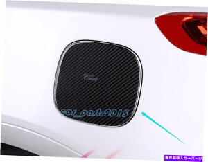 GAS TANK FUEL LfbNXT5 2016N2019N̂߂̖{̃J[{t@Co[R^NLbvy{bNXJo[ Real Carbon Fiber Fuel Tank Cap Gas Oil Box Cover For Cadillac XT5 2016-2019