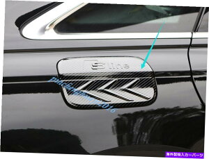 GAS TANK FUEL J[{t@Co[CeAR^NLbvy{bNXJo[ĝ߂ɃAEfBA6 C8 2019 Carbon Fiber Interior Fuel Tank Cap Gas Oil Box Cover Trim For Audi A6 C8 2019