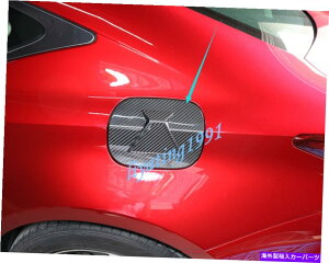 GAS TANK FUEL �J�[�{���t�@�C�o�[�R���^���N�L���b�v�y���{�b�N�X�J�o�[�g�����̂��߂Ƀ��N�T�XRC200 / 300 2015����19 Carbon Fiber Fuel Tank Cap Gas Oil Box Cover Trim For Lexus RC200/300 2015-19