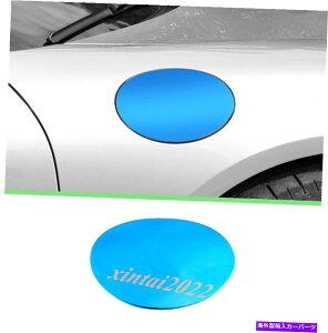 GAS TANK FUEL u[R^NLbvy{bNXJo[ĝ߂Ƀ|VF718{NX^[PC}16-19 Blue Fuel Tank Cap Gas Oil Box Cover Trim For Porsche 718 Boxster Cayman 16-19