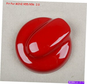 GAS TANK FUEL MININ[p[SJCW R55 R56 R57 R58bhJ[AKXR^NLbvJo[̂߂ For MINI Cooper S One JCW R55 R56 R57 R58 Red Car Rear Gas Fuel Tank Cap Cover