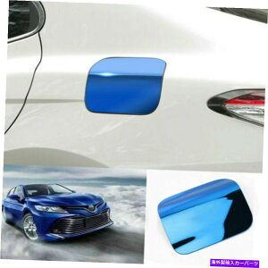 GAS TANK FUEL g^J2018-2019u[`^OR^NLbvKXJo[ĝ߂ For Toyota Camry 2018-2019 blue titanium outer Fuel tank cap oil gas cover trim