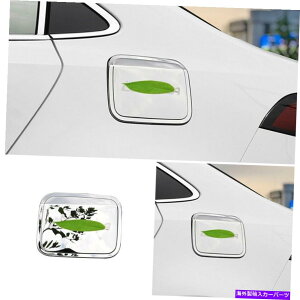 GAS TANK FUEL R^NLbvΖKXJo[ĝ߂Ƀg^J[2019-2021Vo[X`[1pcs Fuel Tank Cap Oil Gas Cover Trim For Toyota Corolla 2019-2021 Silver Steel 1pcs