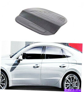 GAS TANK FUEL N[t[GtB[hAJo[KX^NLbvJo[gɂĂ̓q_C\i^202021 Chrome Fuel Filler Door Cover Gas Tank Cap Cover Trim For Hyundai Sonata 2020-21