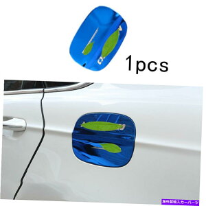 GAS TANK FUEL tH[hf??IẐ߂2013-2020R^NLbvΖKXJo[gu[`^ For Ford Mondeo Fusion 2013-2020 Fuel Tank Cap Oil Gas Cover Trim Blue Titanium