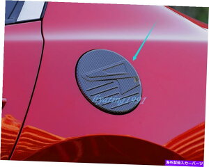 GAS TANK FUEL ABSJ[{t@Co[R^NLbvy{bNXJo[ĝ߂Ƀ}c_3ANZ201920 ABS Carbon Fiber Fuel Tank Cap Gas Oil Box Cover Trim For Mazda 3 Axela 2019-20
