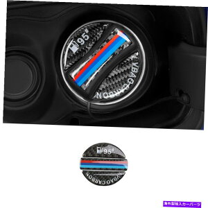 GAS TANK FUEL tBbĝ߂BMWX5 X6201418AJ[{t@Co[hAt[GtB[LbvKX^NJo[ Fit For BMW X5 X6 2014-18 Rear Carbon Fiber Door Fuel Filler Gas Cap Tank Cover