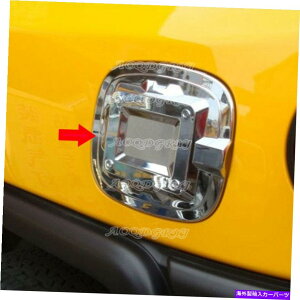 GAS TANK FUEL g^FJN[U[̂߂200721N[ICt[GLbvKX̃^NJo[K[jbVg For Toyota FJ Cruiser 2007-21 Chrome Oil Fuel Cap Gas Tank Cover Garnish Trim