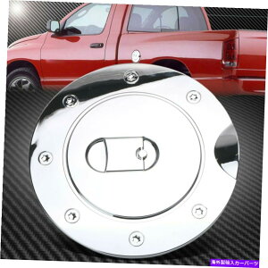 GAS TANK FUEL �_�b�W����09����2018 1500/2500/3500�̂��߂̃g���v���N���[���t���[�G���^���N�K�X�h�A�L���b�v�J�o�[ Triple Chrome Fuel Tank Gas Door Cap Cover for Dodge Ram 09-2018 1500/2500/3500