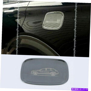 GAS TANK FUEL ubNKXR2020-2021tH[hGNXv[[p̃Lbv^NveN^[Jo[CeAg Black Gas Fuel Cap Tank Protector Cover Decor Trim For 2020-2021 Ford Explorer