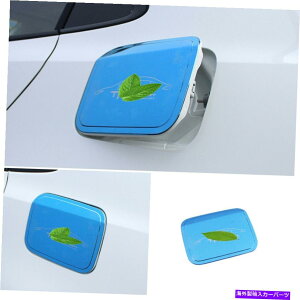 GAS TANK FUEL g^J[2019-2021pR^NLbvΖKXJo[gu[X`[1pcs Fuel Tank Cap Oil Gas Cover Trim Blue Steel 1pcs For Toyota Corolla 2019-2021