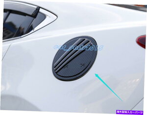 GAS TANK FUEL マツダ6アテンザ2020用カーボンファイバーカー燃料タンクキャップ軽油ボックスカバートリム Carbon Fiber Car Fuel Tank Cap Gas Oil Box Cover Trim For Mazda 6 Atenza 2020