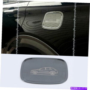 GAS TANK FUEL GNXv[2020-2021̂鍕KXRLbv^NveN^[Jo[CeAĝ߂ For Explorer 2020-2021 Glossy Black Gas Fuel Cap Tank Protector Cover Decor Trim